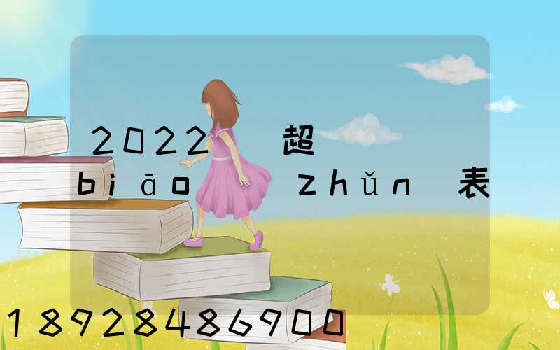 2022貨車超載處罰標(biāo)準(zhǔn)表