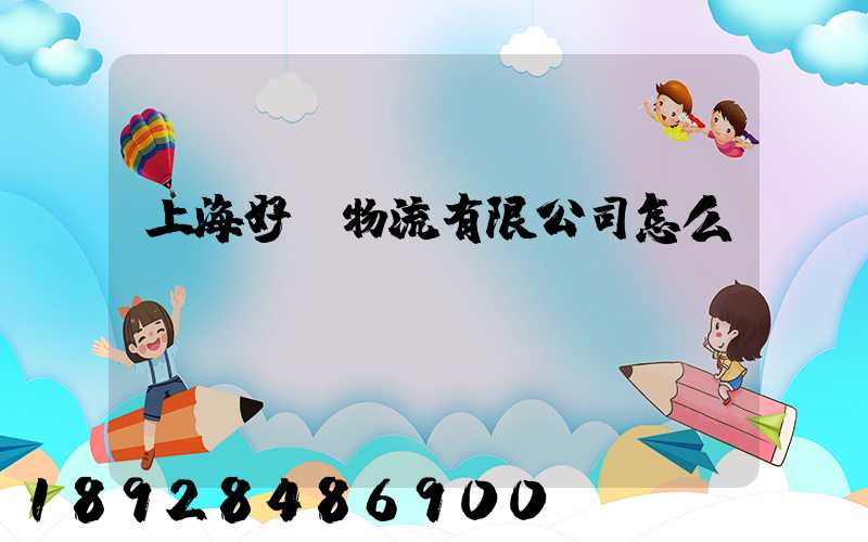 上海好運物流有限公司怎么樣