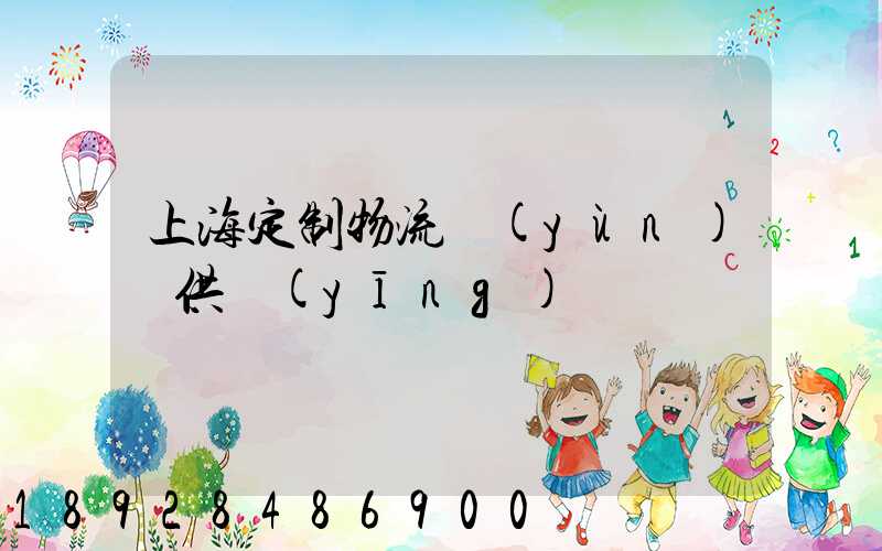 上海定制物流運(yùn)輸供應(yīng)