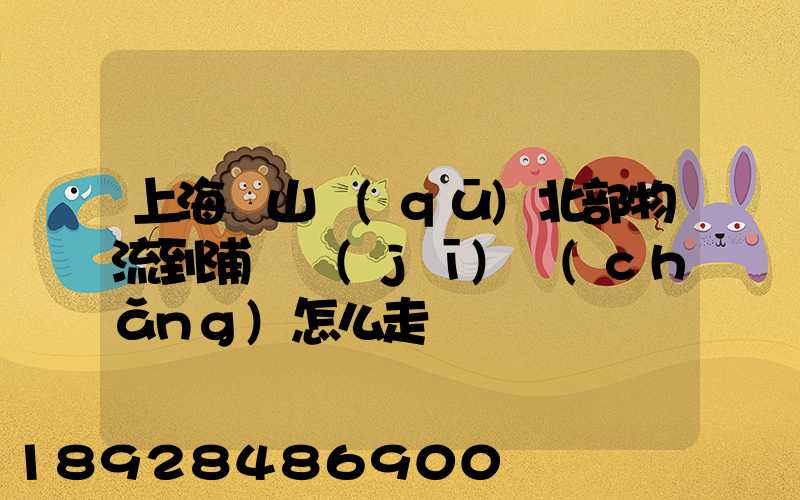 上海寶山區(qū)北部物流到浦東機(jī)場(chǎng)怎么走