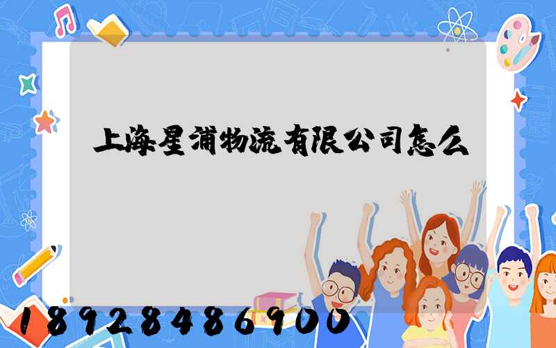 上海星浦物流有限公司怎么樣