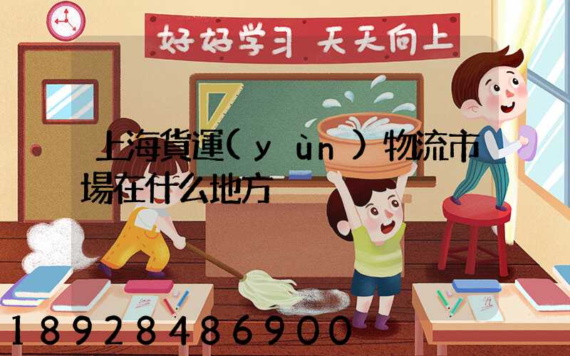 上海貨運(yùn)物流市場在什么地方