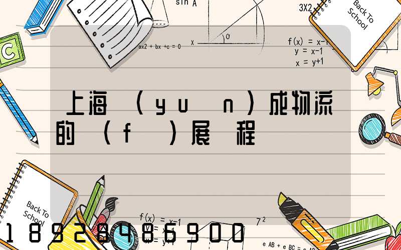 上海遠(yuǎn)成物流的發(fā)展歷程