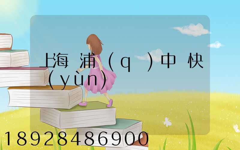 上海黃浦區(qū)中鐵快運(yùn)