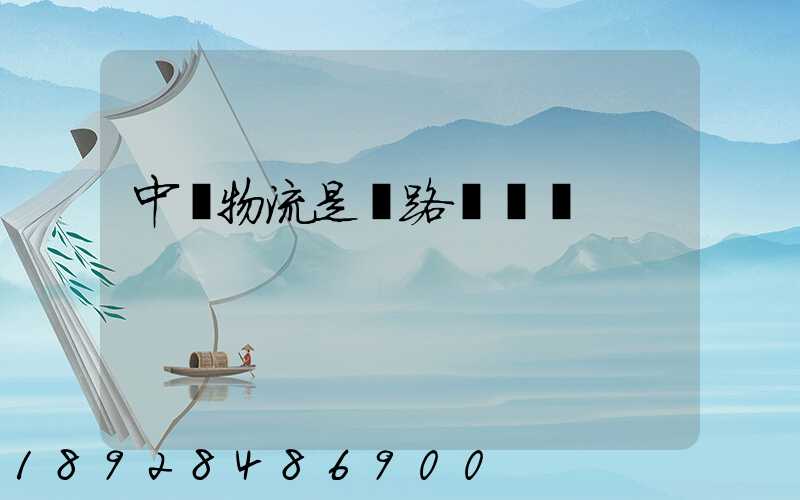 中鐵物流是鐵路運輸嗎