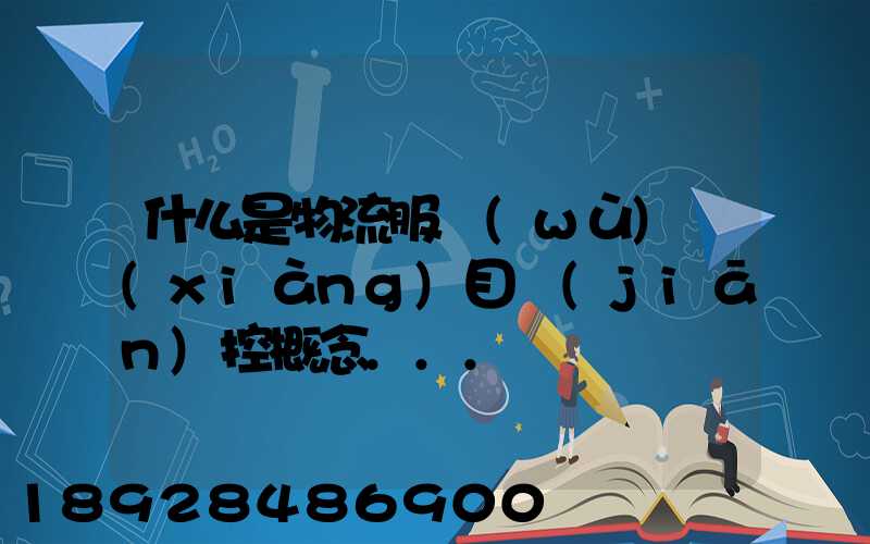 什么是物流服務(wù)項(xiàng)目監(jiān)控概念...