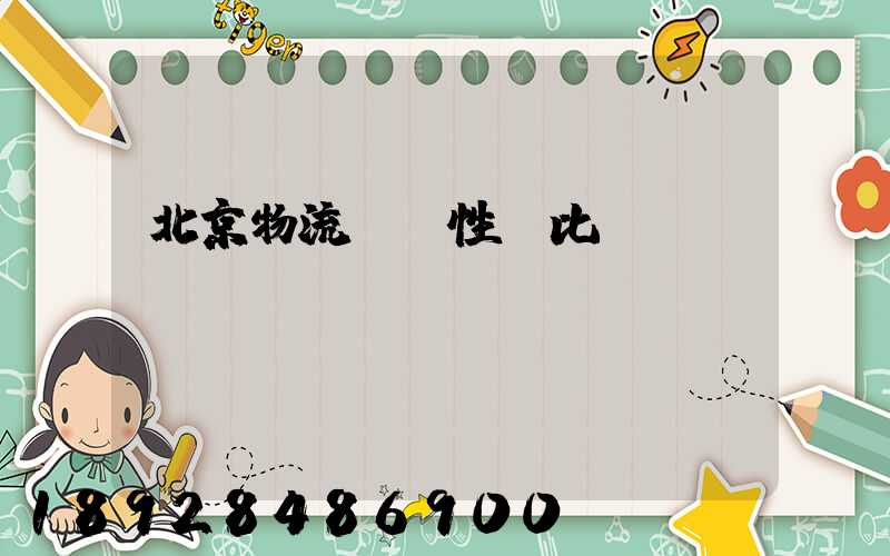 北京物流運輸性價比