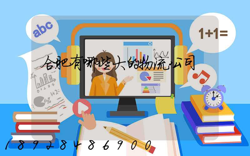 合肥有哪些大的物流公司