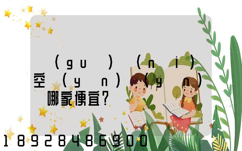 國(guó)內(nèi)空運(yùn)運(yùn)輸哪家便宜？