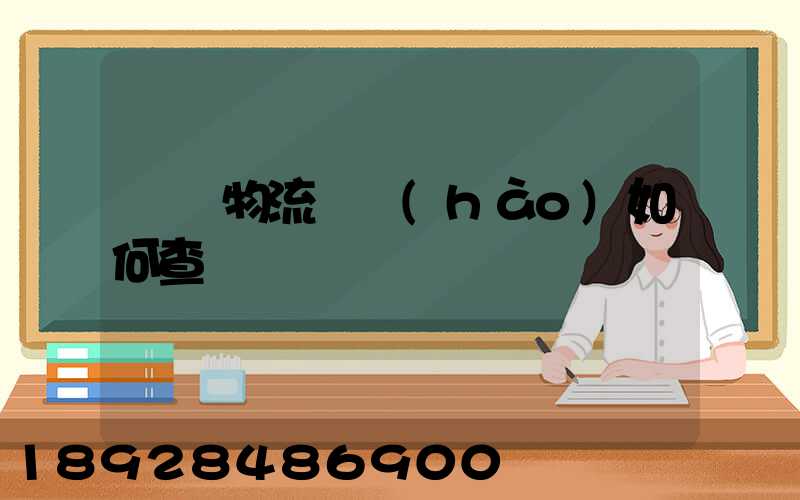 國際物流單號(hào)如何查詢