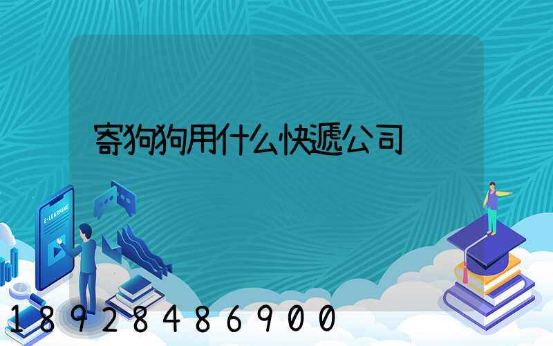 寄狗狗用什么快遞公司