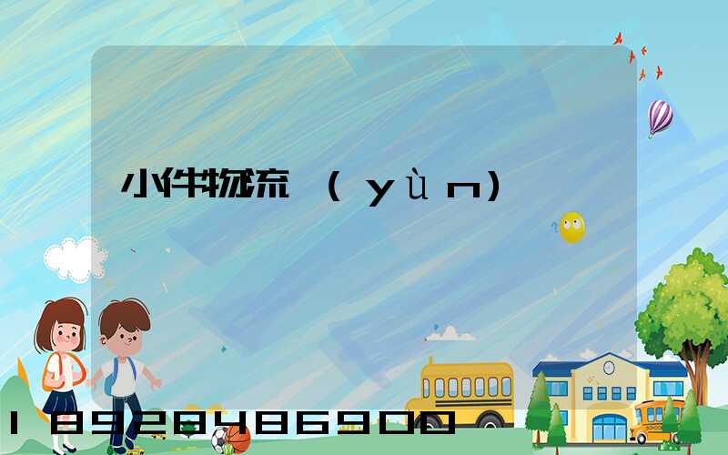 小件物流運(yùn)輸