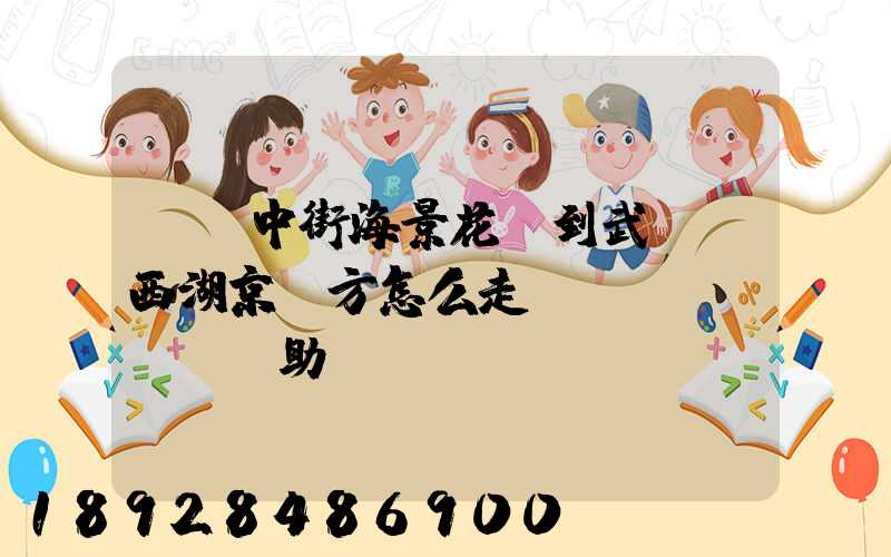 從吳中街海景花園到武漢東西湖京東方怎么走請(qǐng)幫助