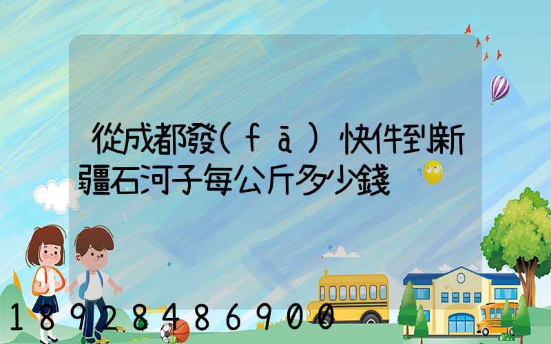 從成都發(fā)快件到新疆石河子每公斤多少錢