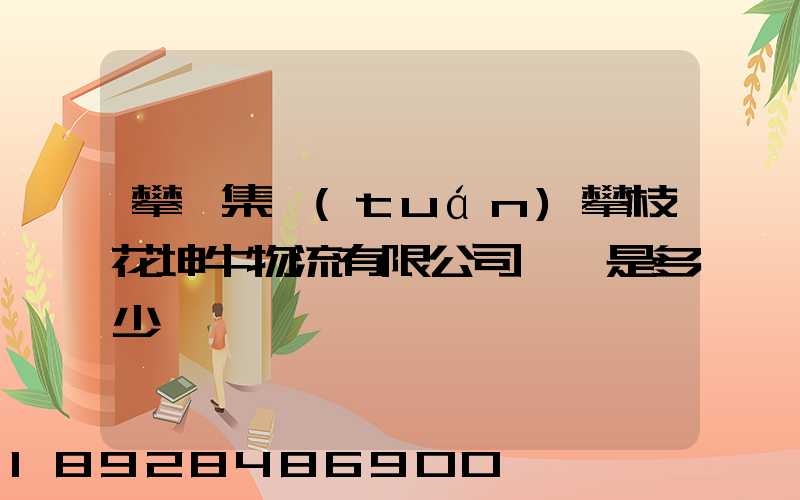 攀鋼集團(tuán)攀枝花坤牛物流有限公司電話是多少