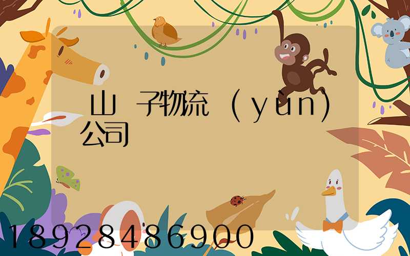 樂山電子物流運(yùn)輸公司