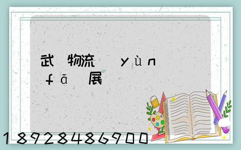 武漢物流運(yùn)輸發(fā)展