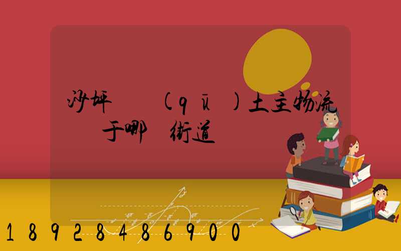 沙坪壩區(qū)土主物流園屬于哪個街道