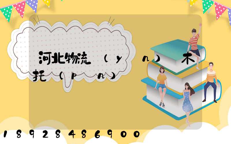 河北物流運(yùn)輸木托盤(pán)