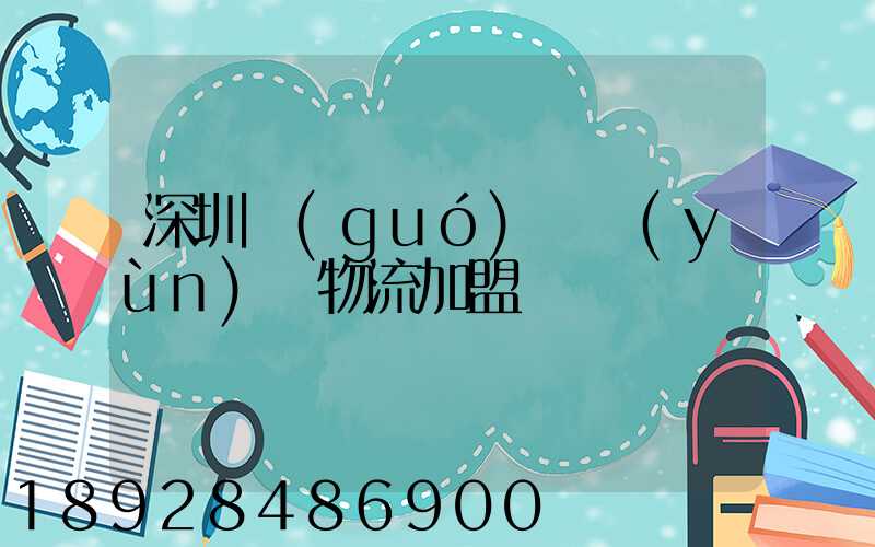 深圳國(guó)際運(yùn)輸物流加盟