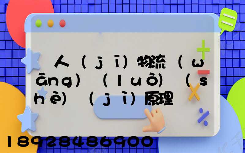 無人機(jī)物流網(wǎng)絡(luò)設(shè)計(jì)原理