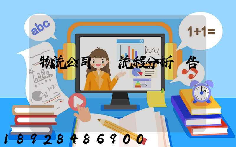 物流公司運輸流程分析報告