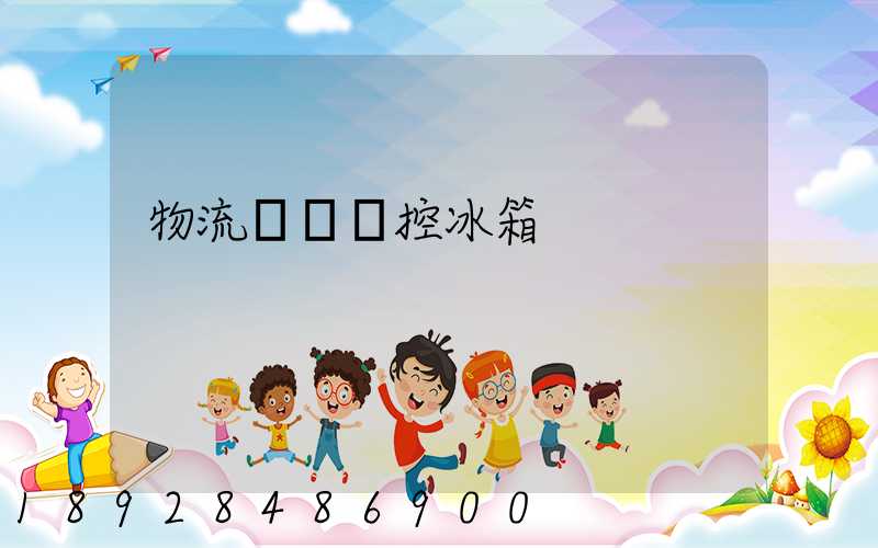 物流運輸溫控冰箱