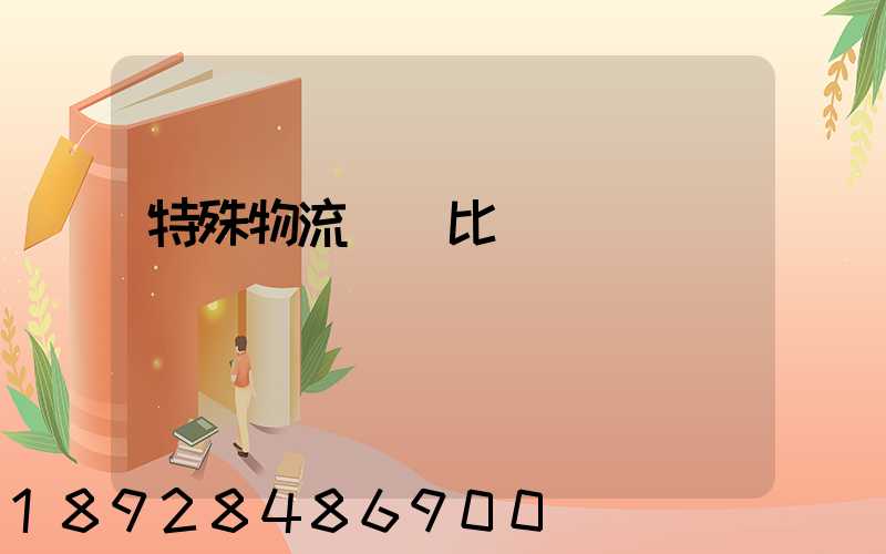 特殊物流運輸比較