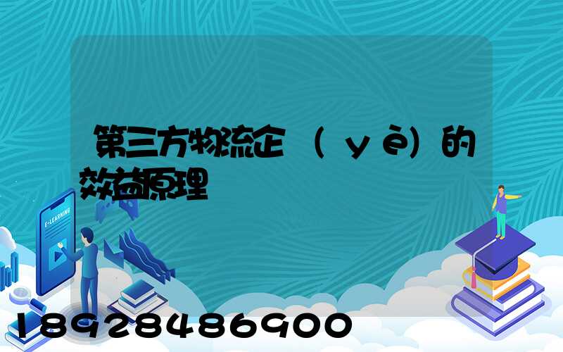 第三方物流企業(yè)的效益原理