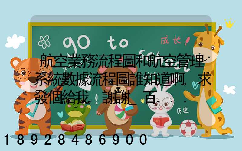 航空業務流程圖和航空管理系統數據流程圖誰知道啊,求發個給我,謝謝_百...