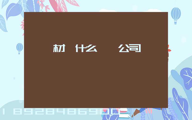 運鋼材開什么運輸公司賺錢