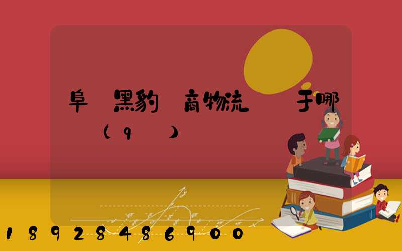 阜陽黑豹電商物流園屬于哪個區(qū)