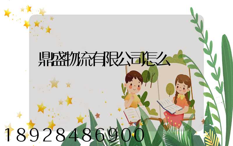 鼎盛物流有限公司怎么樣